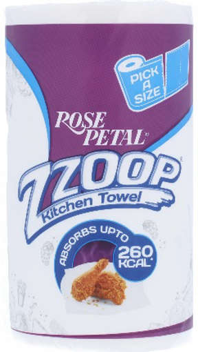 Picture of ROSE PETAL ZZOOP KITCHEN TOWEL